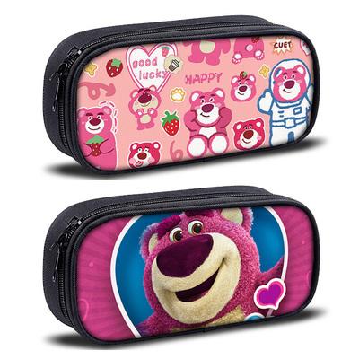Lotso Cosmetic Bags Boys Girls Children Large Pencil Case Purse Storage Bags Women Men Multifunction Makeup Bag