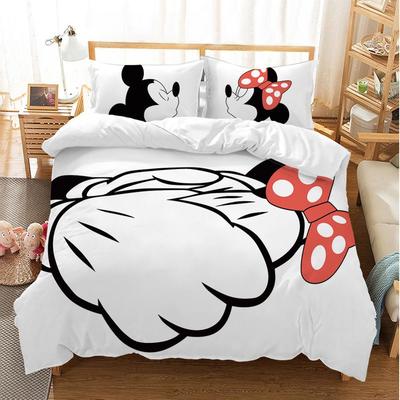 Mickey Mouse Comfortable Bedding Three-Piece Soft and Breathable Duvet Cover - Image 17