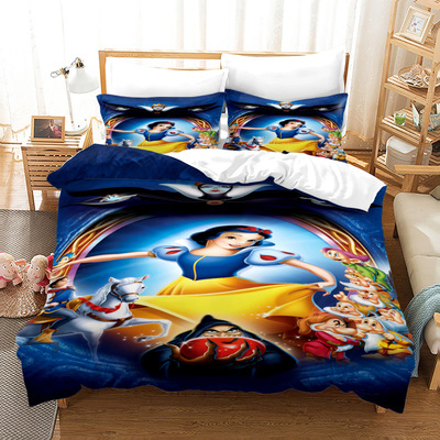 Princess Comfortable Bedding Three-Piece Soft and Breathable Duvet Cover - Image 18