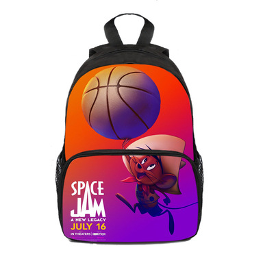 3D Print Cartoon Game Space Jam A New Legacy Backpack Boys Girls Cosplay Schoolbags Kids Funny Bag Adults High Quality Travel Bags - Image 3