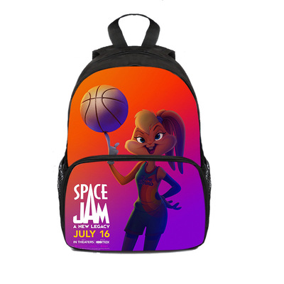 3D Print Cartoon Game Space Jam A New Legacy Backpack Boys Girls Cosplay Schoolbags Kids Funny Bag Adults High Quality Travel Bags - Image 7