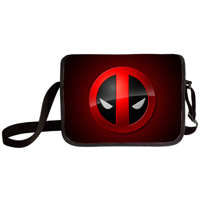 Deadpool shoulder bag primary and middle school students messenger bag children's make-up bag - Image 6