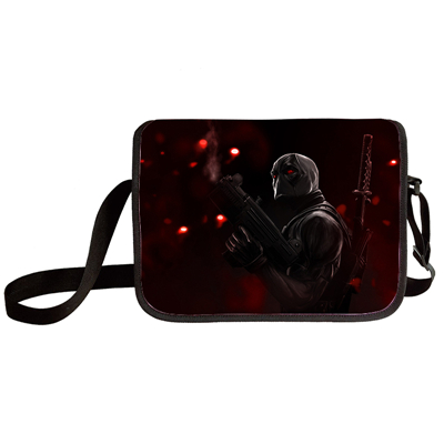 Deadpool shoulder bag primary and middle school students messenger bag children's make-up bag - Image 14