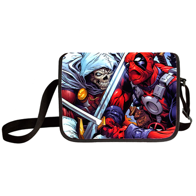 Deadpool shoulder bag primary and middle school students messenger bag children's make-up bag - Image 13