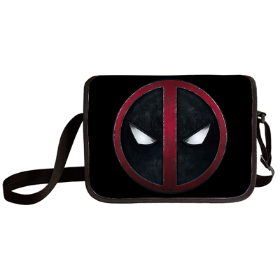 Deadpool shoulder bag primary and middle school students messenger bag children's make-up bag - Image 5