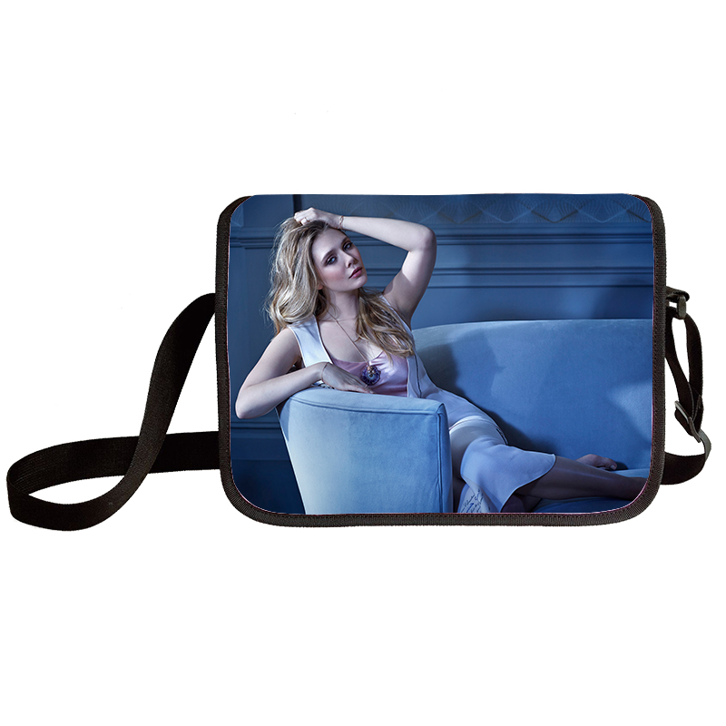 Elizabeth Olsen shoulder bag primary and middle school students messenger bag children's make-up bag - Image 22