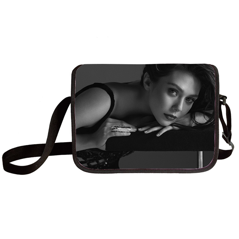 Elizabeth Olsen shoulder bag primary and middle school students messenger bag children's make-up bag - Image 10