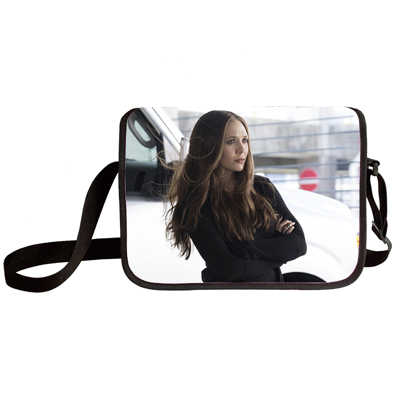 Elizabeth Olsen shoulder bag primary and middle school students messenger bag children's make-up bag - Image 8