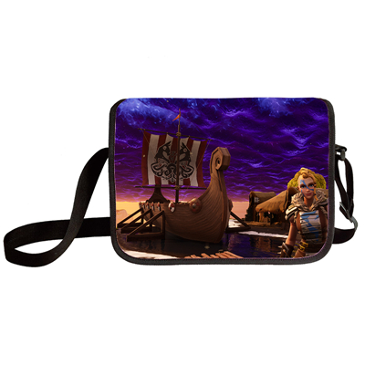 Fortnite shoulder bag primary and middle school students messenger bag children's make-up bag - Image 24