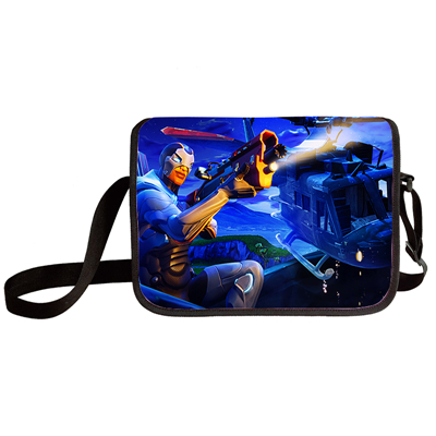 Fortnite shoulder bag primary and middle school students messenger bag children's make-up bag - Image 23