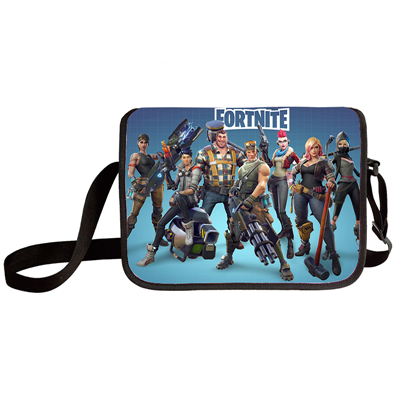 Fortnite shoulder bag primary and middle school students messenger bag children's make-up bag