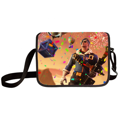 Fortnite shoulder bag primary and middle school students messenger bag children's make-up bag - Image 17