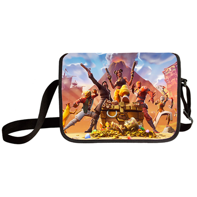 Fortnite shoulder bag primary and middle school students messenger bag children's make-up bag - Image 14