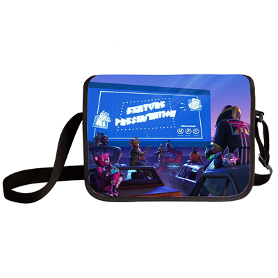 Fortnite shoulder bag primary and middle school students messenger bag children's make-up bag - Image 12