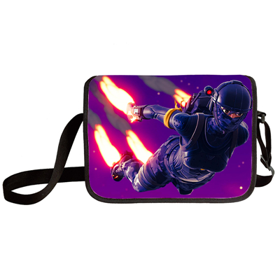 Fortnite shoulder bag primary and middle school students messenger bag children's make-up bag - Image 9