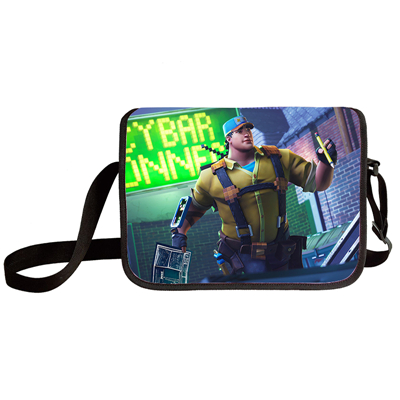 Fortnite shoulder bag primary and middle school students messenger bag children's make-up bag - Image 5