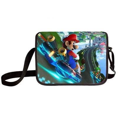 Mario Kart shoulder bag primary and middle school students messenger bag children's make-up bag - Image 7