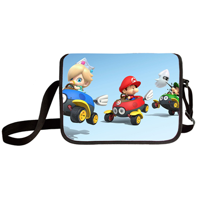 Mario Kart shoulder bag primary and middle school students messenger bag children's make-up bag - Image 5