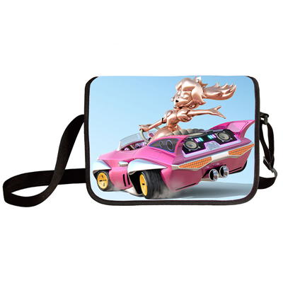 Mario Kart shoulder bag primary and middle school students messenger bag children's make-up bag - Image 4