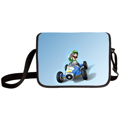 Mario Kart shoulder bag primary and middle school students messenger bag children's make-up bag - Image 3