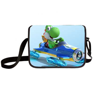 Mario Kart shoulder bag primary and middle school students messenger bag children's make-up bag - Image 19