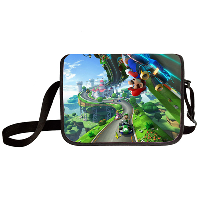 Mario Kart shoulder bag primary and middle school students messenger bag children's make-up bag - Image 16