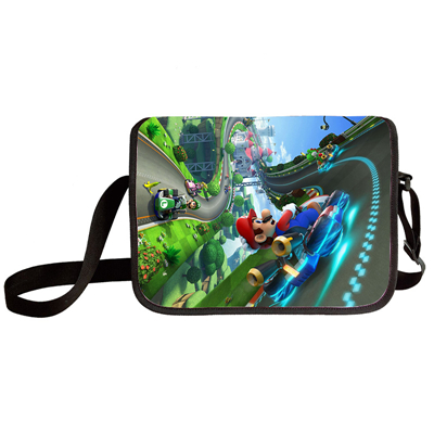 Mario Kart shoulder bag primary and middle school students messenger bag children's make-up bag - Image 14