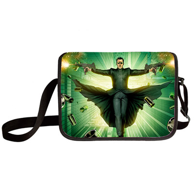 The Matrix shoulder bag primary and middle school students messenger bag children's make-up bag - Image 27