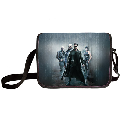 The Matrix shoulder bag primary and middle school students messenger bag children's make-up bag - Image 16