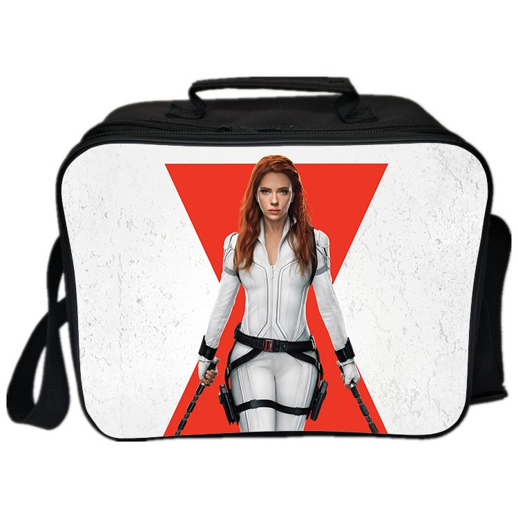 Black Widow Cooler Bag Insulation Bag Students School Food Storage Box - Image 4