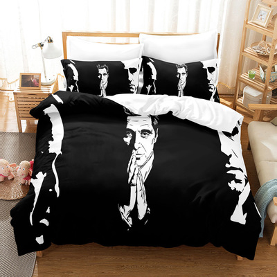 The Godfather Comfortable Bedding Three-Piece Soft and Breathable Duvet Cover - Image 2