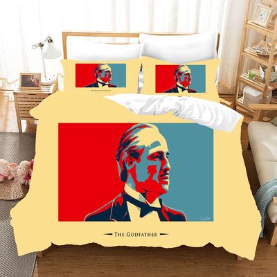The Godfather Comfortable Bedding Three-Piece Soft and Breathable Duvet Cover - Image 3