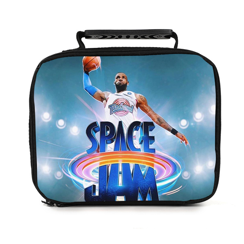 Space Jam:A New Legacy portable lunch bag student print insulation box ice bag meal bag - Image 16