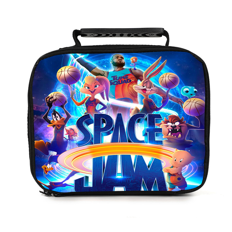 Space Jam:A New Legacy portable lunch bag student print insulation box ice bag meal bag - Image 17