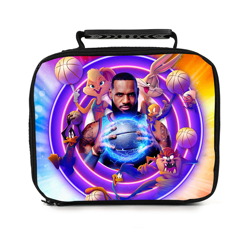 Space Jam:A New Legacy portable lunch bag student print insulation box ice bag meal bag - Image 18