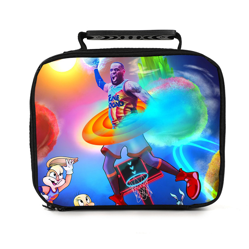 Space Jam:A New Legacy portable lunch bag student print insulation box ice bag meal bag - Image 22