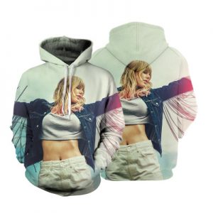 Taylor Swift Double-sided printed sweatshirt