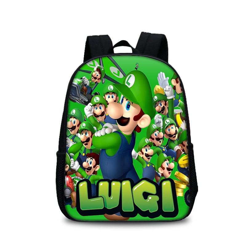 13 Inch Super Mario Backpack School Bag