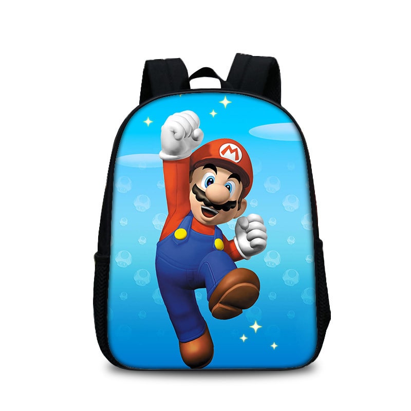 13 Inch Super Mario Backpack School Bag - Image 8