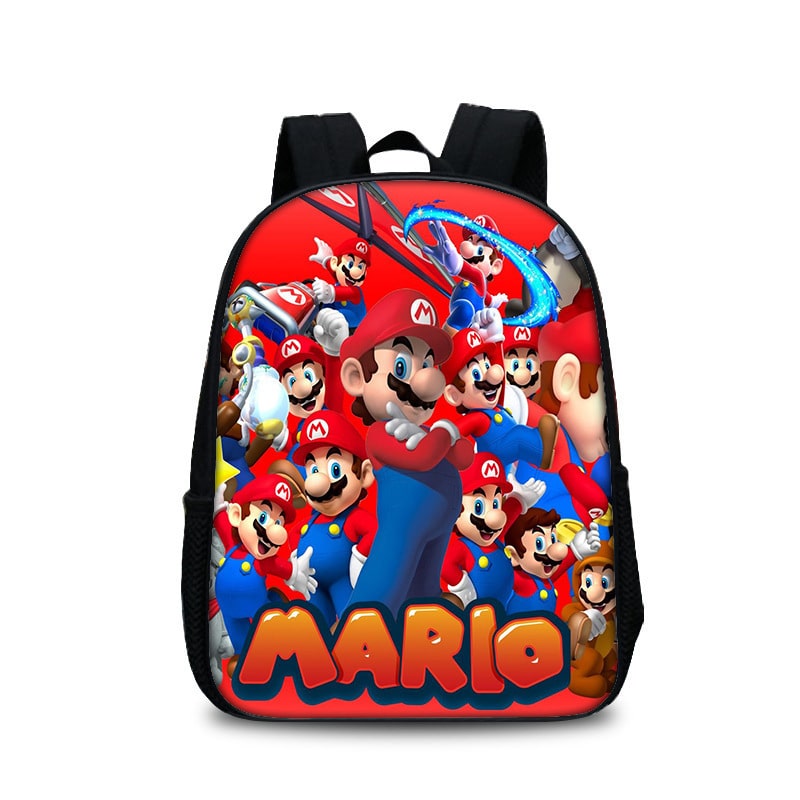 13 Inch Super Mario Backpack School Bag - Image 12