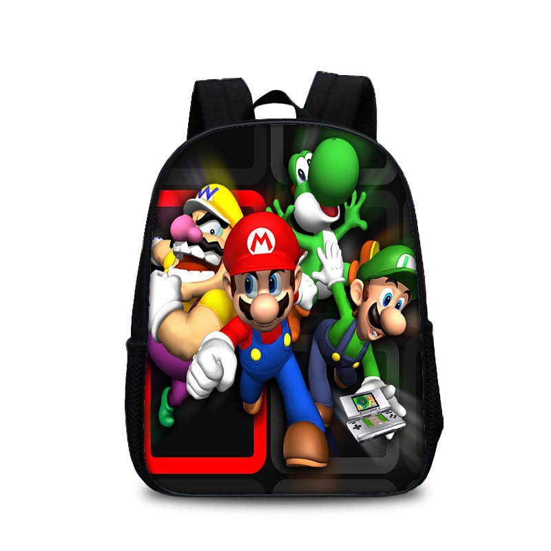 13 Inch Super Mario Backpack School Bag - Image 13