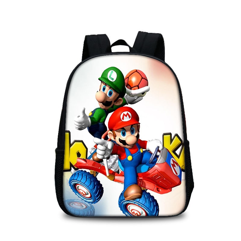 13 Inch Super Mario Backpack School Bag - Image 15