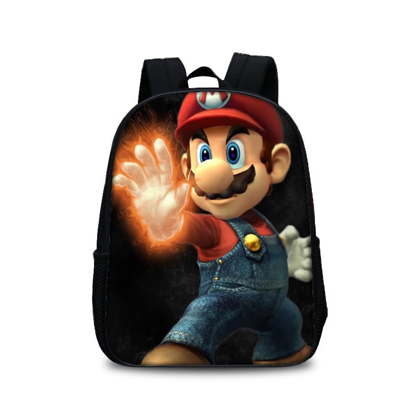13 Inch Super Mario Backpack School Bag - Image 23