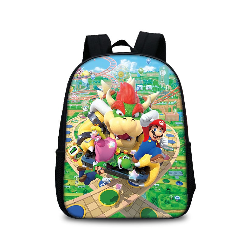 13 Inch Super Mario Backpack School Bag - Image 5