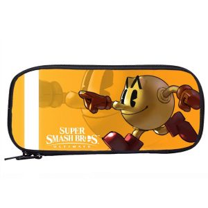 Super Smash Bros. Ultimate Cosmetic Bags Pencil Case Purse Storage Bags Multifunction Makeup Bag