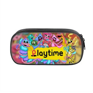 Poppy playtime Cosmetic Bags Boys Girls Children Large Pencil Case Purse Storage Bags Women Men Multifunction Makeup Bag Gift