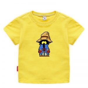 Final Fantasy Vivi Ornitier Short Sleeve T-Shirts For Children