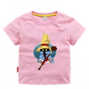 Final Fantasy Vivi Ornitier Short Sleeve T-Shirts For Children
