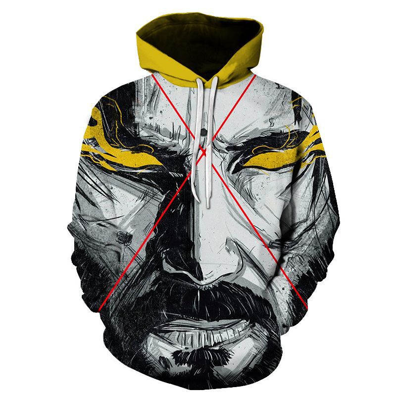 John Wick Hoodies Men's Streetwear Women's Casual Wear 3D Pullover Sportswear