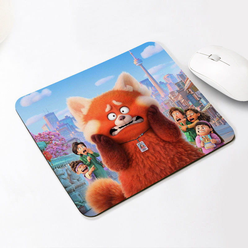 Mouse For Laptop PC Turning Red Anti-Slip Laptop PC Gaming Mouse Pad - Image 3